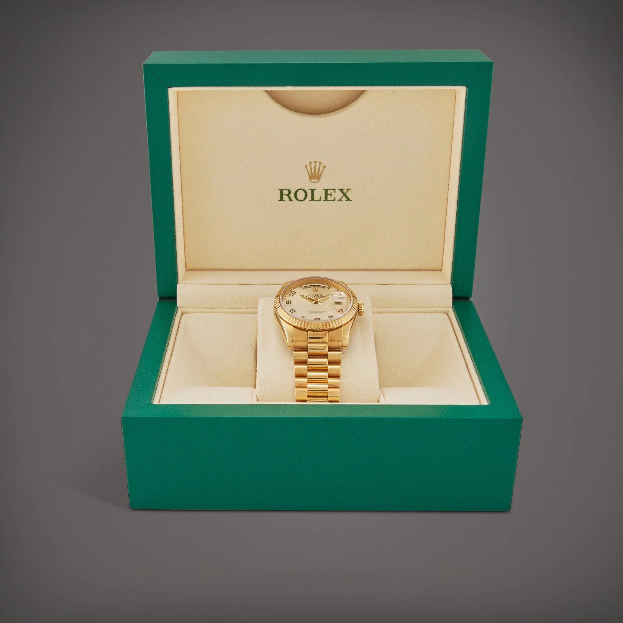 Rolex Day-Date 36 118238 36mm Rose gold Silver 5