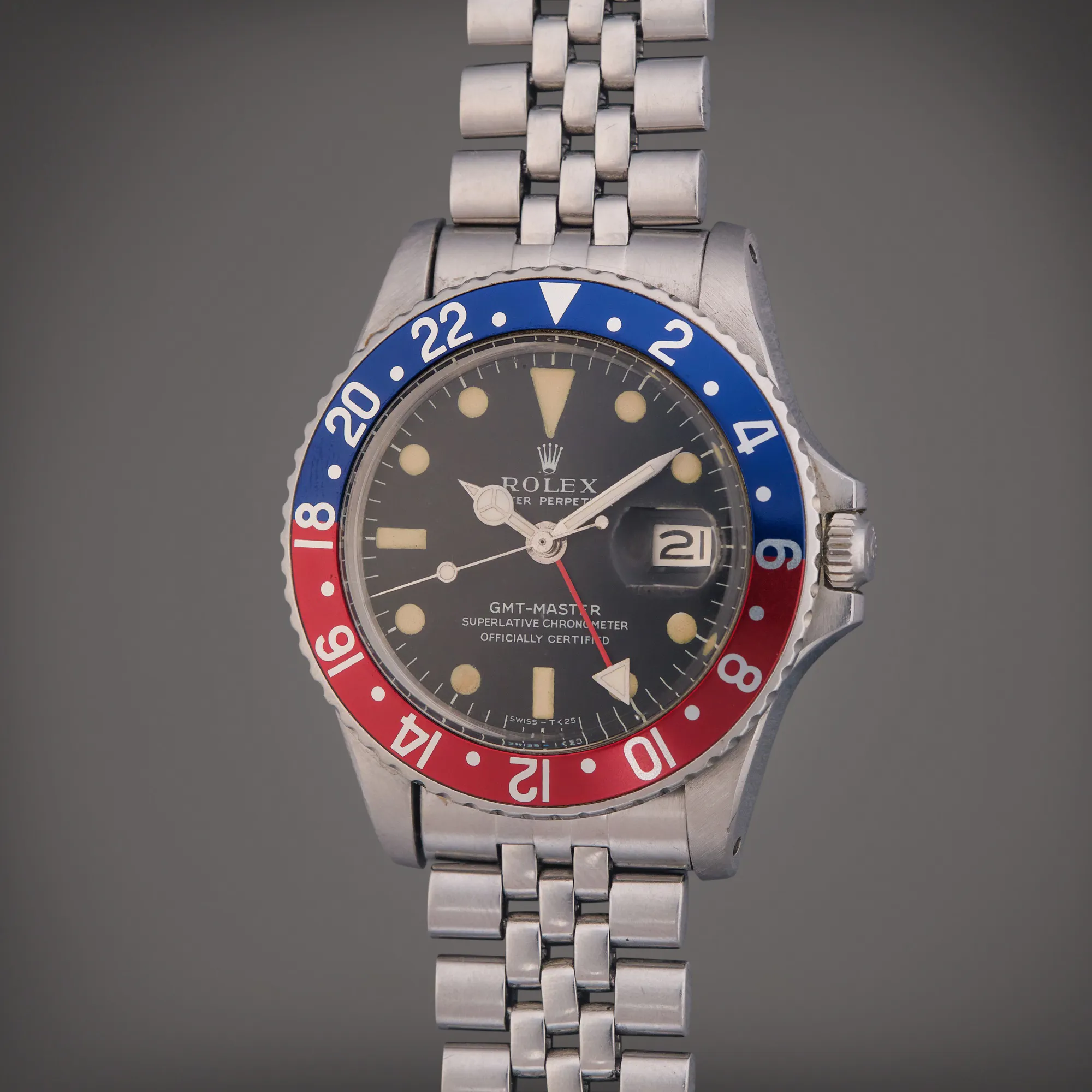 Rolex GMT-Master 1675 40mm Stainless steel Black