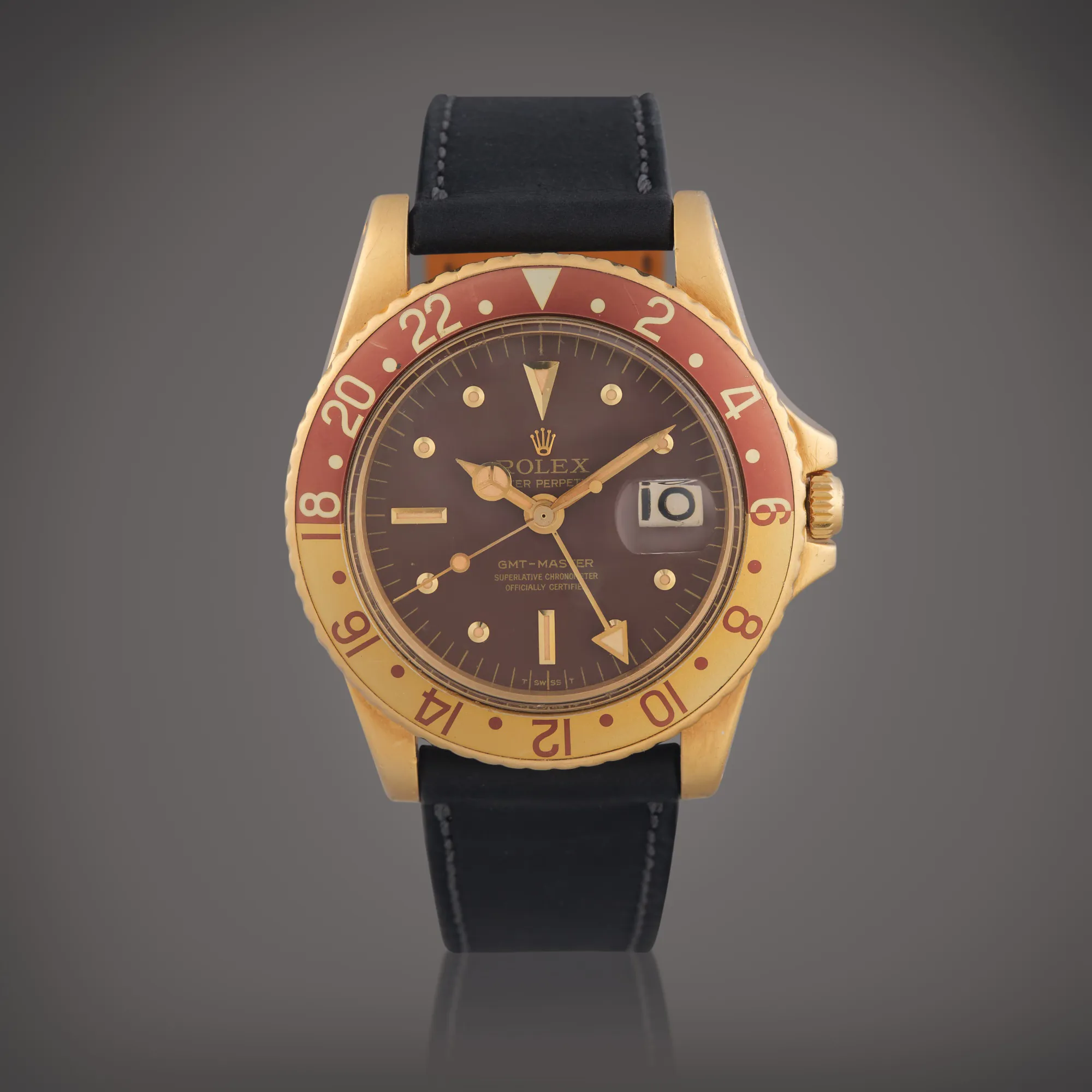 Rolex GMT-Master 1675 40mm Yellow gold Brown 1