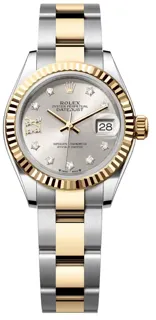 Rolex Lady-Datejust 279173-0004 Yellow gold and Stainless steel Silver set with diamonds