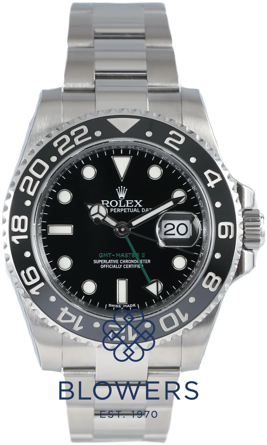 Rolex Oyster Perpetual 116710LN 40mm Stainless steel Black