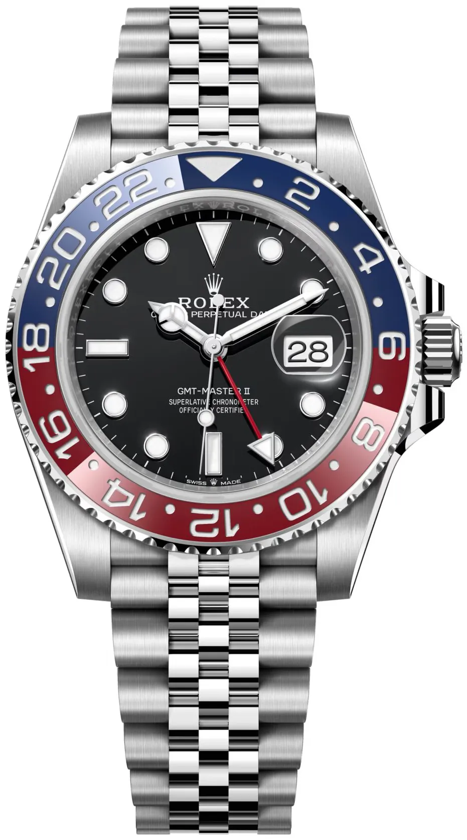 Rolex GMT-Master II 126710BLRO 40mm Stainless steel Black