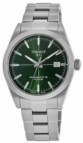 Tissot Gentleman T1274071109101 40mm Stainless steel Green