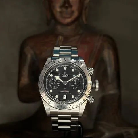 Tudor Black Bay Chrono 79350 41mm Stainless steel Black