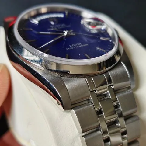 Tudor Prince Date-Day 76200 36mm Stainless steel Blue 1