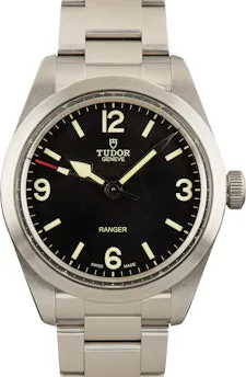 Tudor Ranger 7995/0 39mm Stainless steel Black