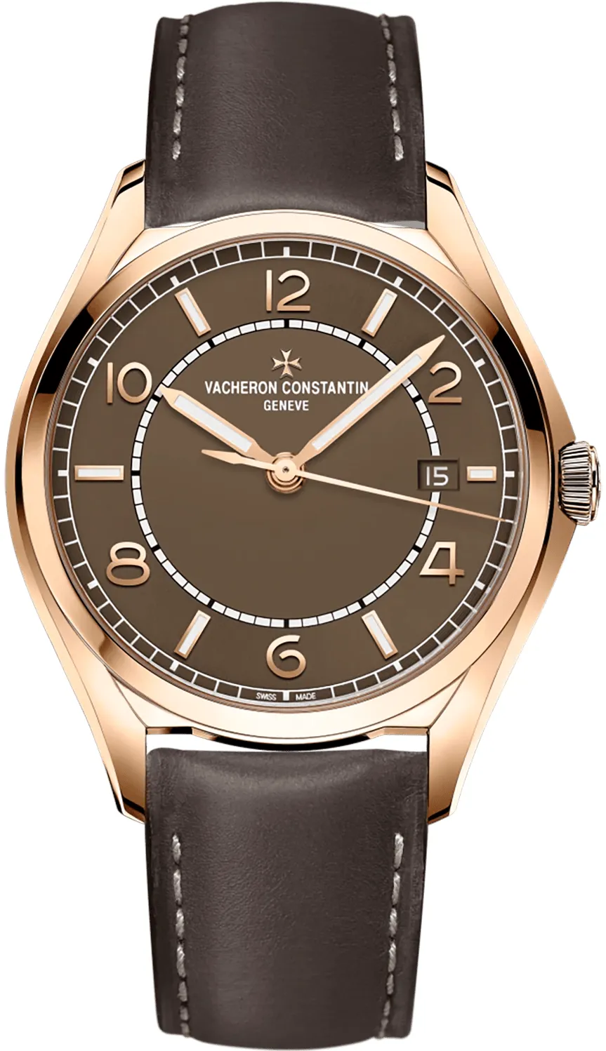 Vacheron Constantin Fiftysix 4600E/000R-B576 40mm Rose gold Brown