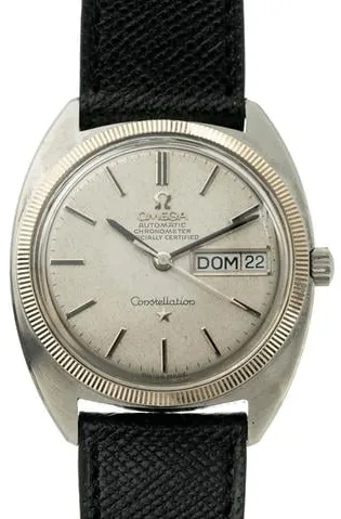 Omega Constellation Day-Date 168.029 34.5mm Yellow gold and Stainless steel Gray