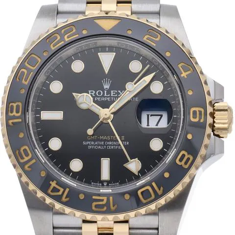 Rolex GMT-Master II 126713GRNR 40mm Stainless steel Black