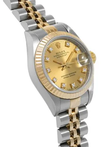 Rolex Datejust 69173G 26mm Stainless steel Champagne 2