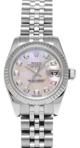 Rolex Lady-Datejust 179174NG 26mm Stainless steel Mother-of-pearl