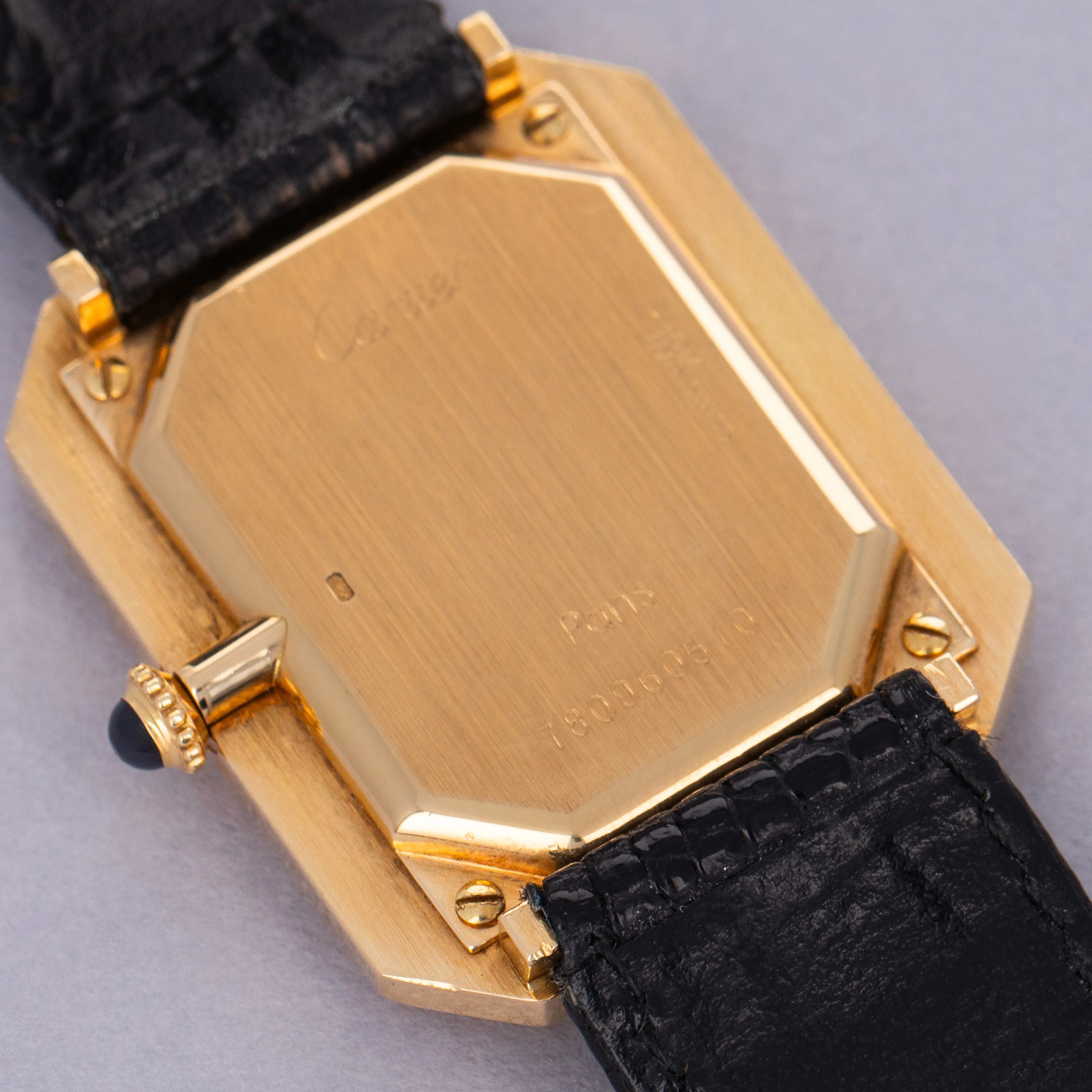 Cartier Cristallor Jumbo 78096 35mm Yellow gold White 3