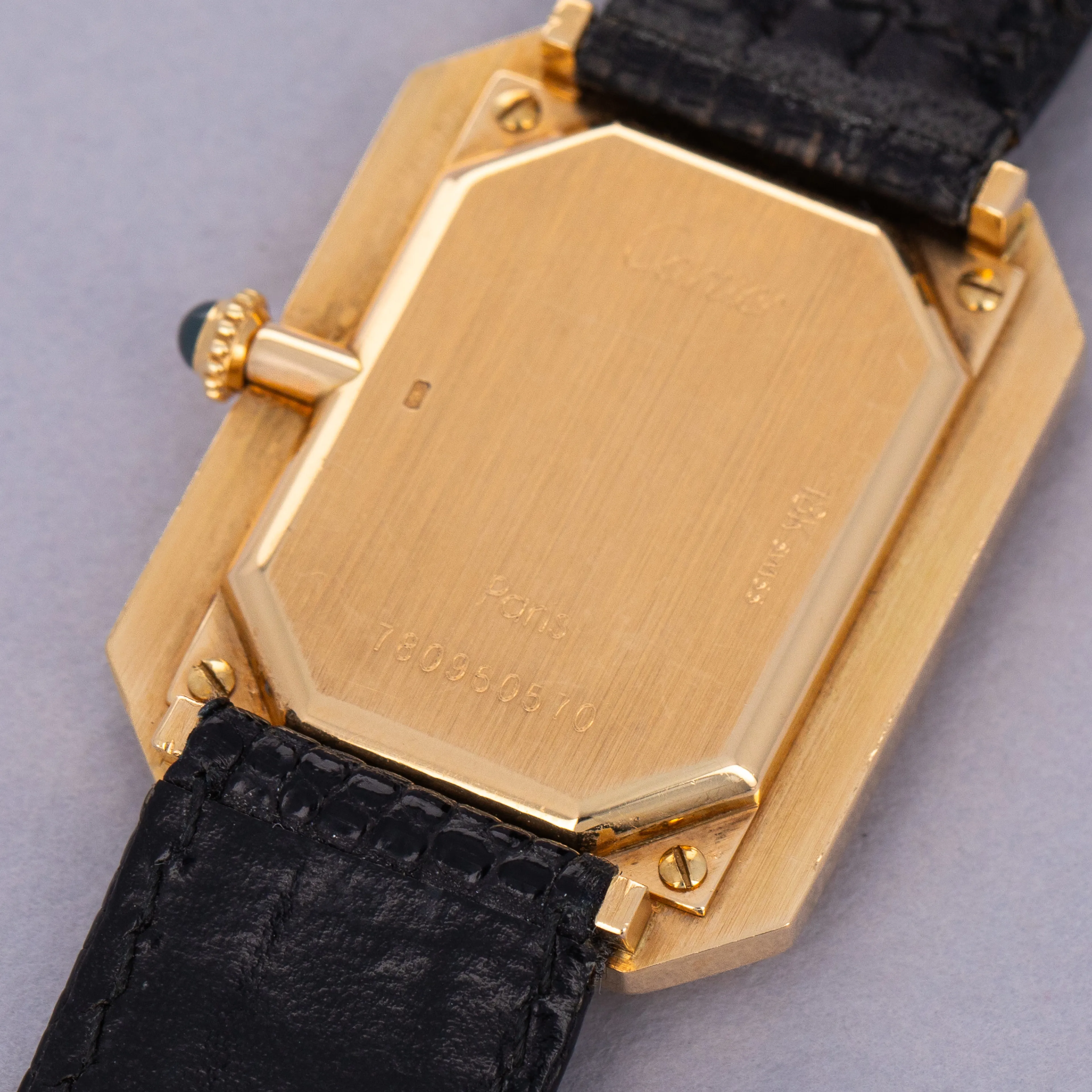 Cartier Cristallor Jumbo 78096 35mm Yellow gold White 4