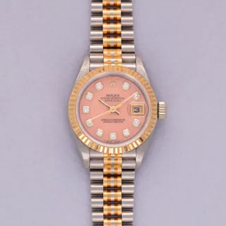 Rolex Lady-Datejust 69179 White gold Pink