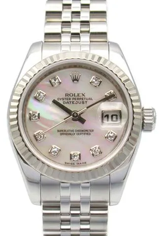 Rolex Lady-Datejust 179174NG 26mm Stainless steel