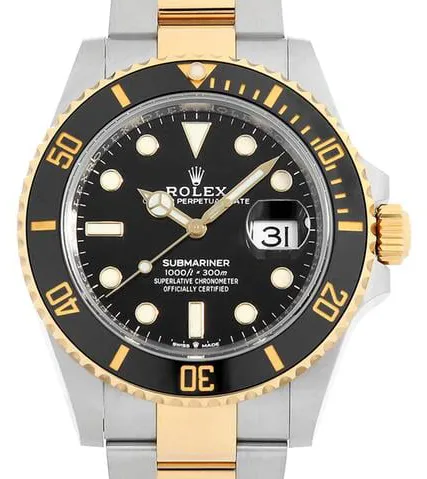 Rolex Submariner 126613LN 41mm Yellow gold and Stainless steel Black