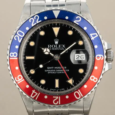 Rolex GMT-Master 16750 40mm Stainless steel Black 2