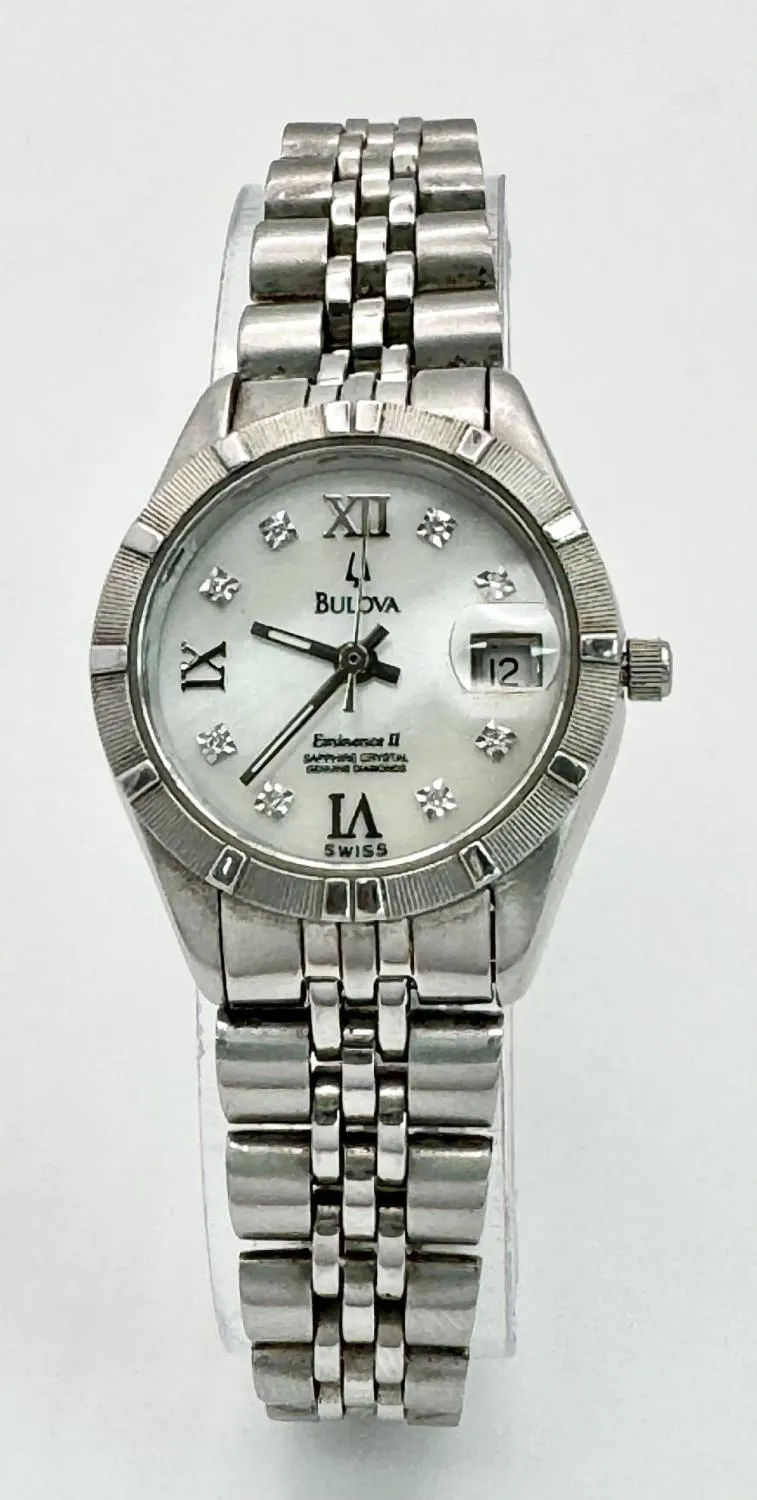 Bulova Eminence II 25mm Stainless steel White 1