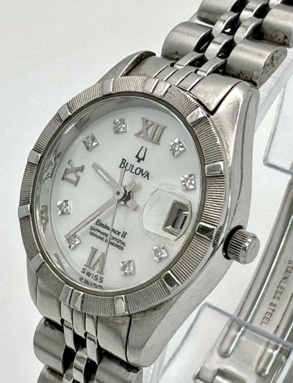 Bulova Eminence II 25mm Stainless steel White 2