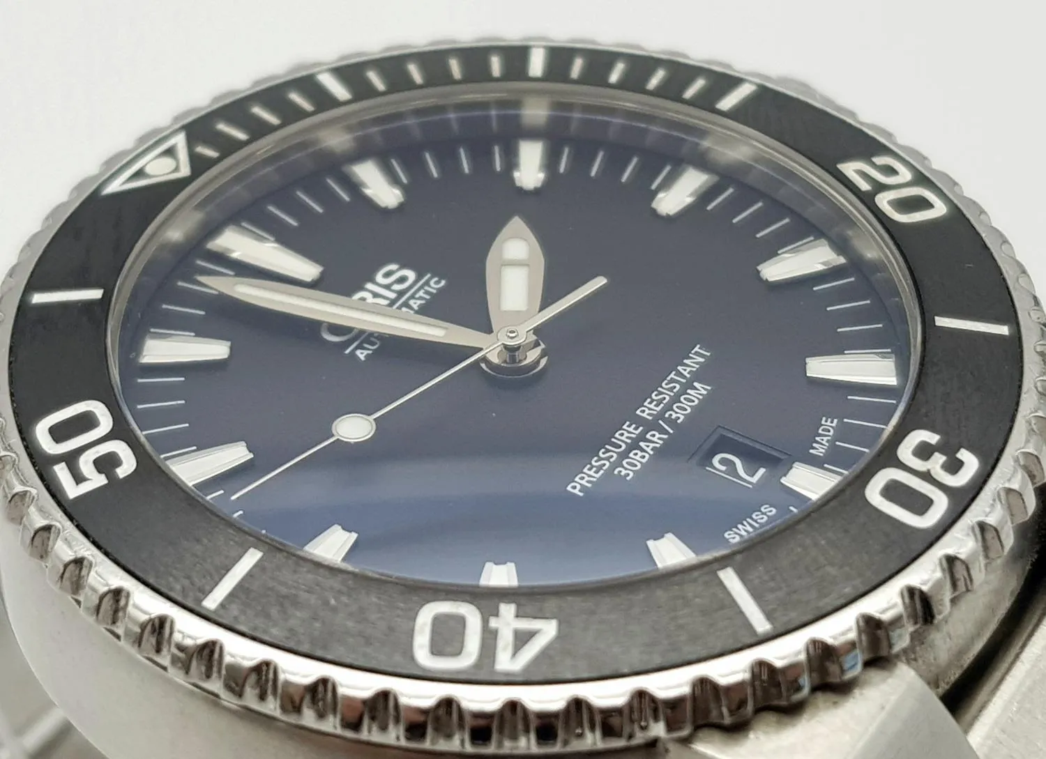 Oris Divers 7653 43mm Stainless steel Black 2