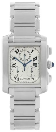 Cartier Cougar W51001Q3 / 2303 32mm Stainless steel Ivory