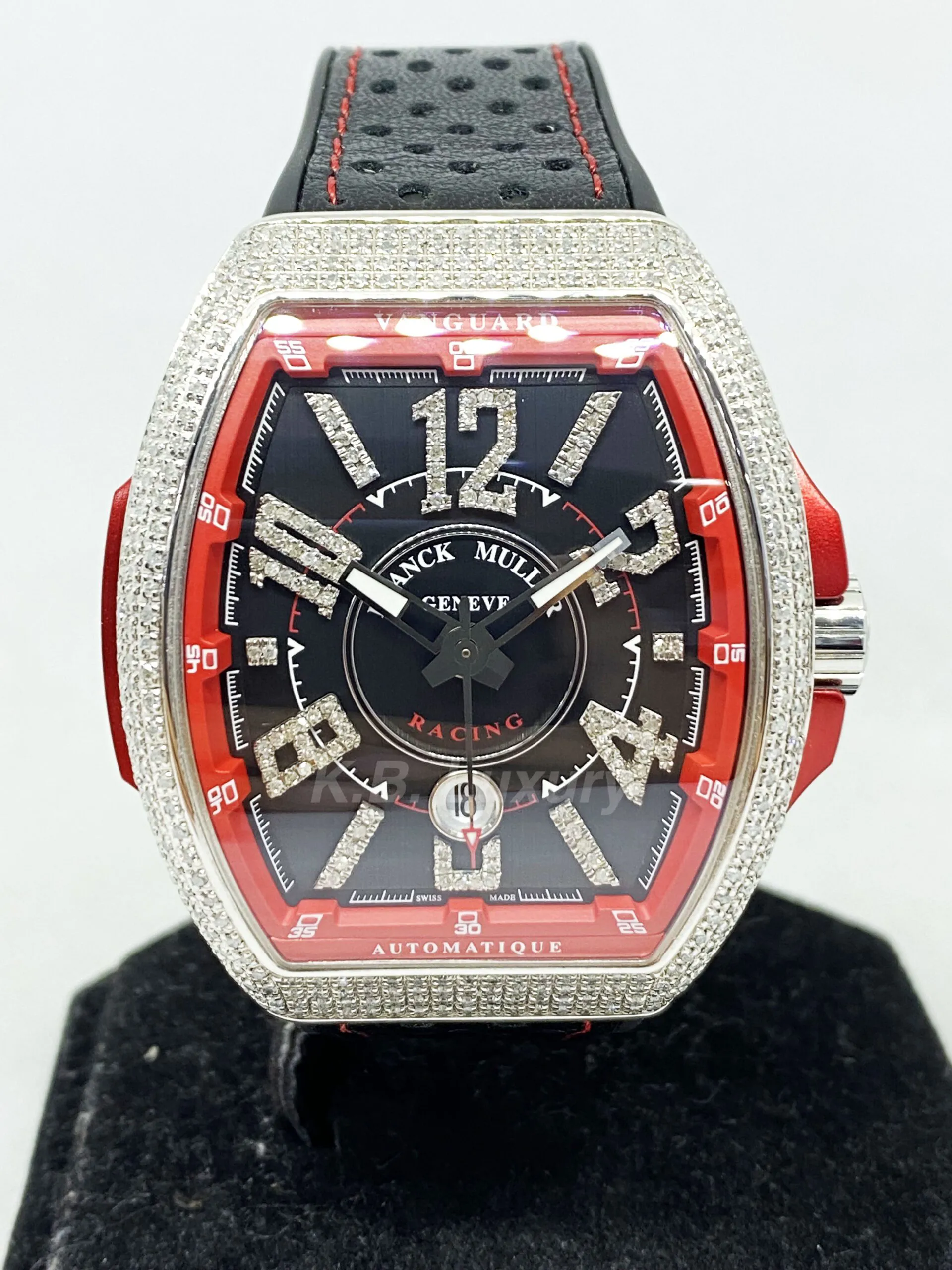 Franck Muller Vanguard V 45 SC DT RCG 45mm Stainless steel Diamond