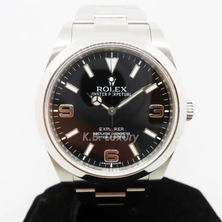 Rolex Explorer 214270 39mm Stainless steel Black