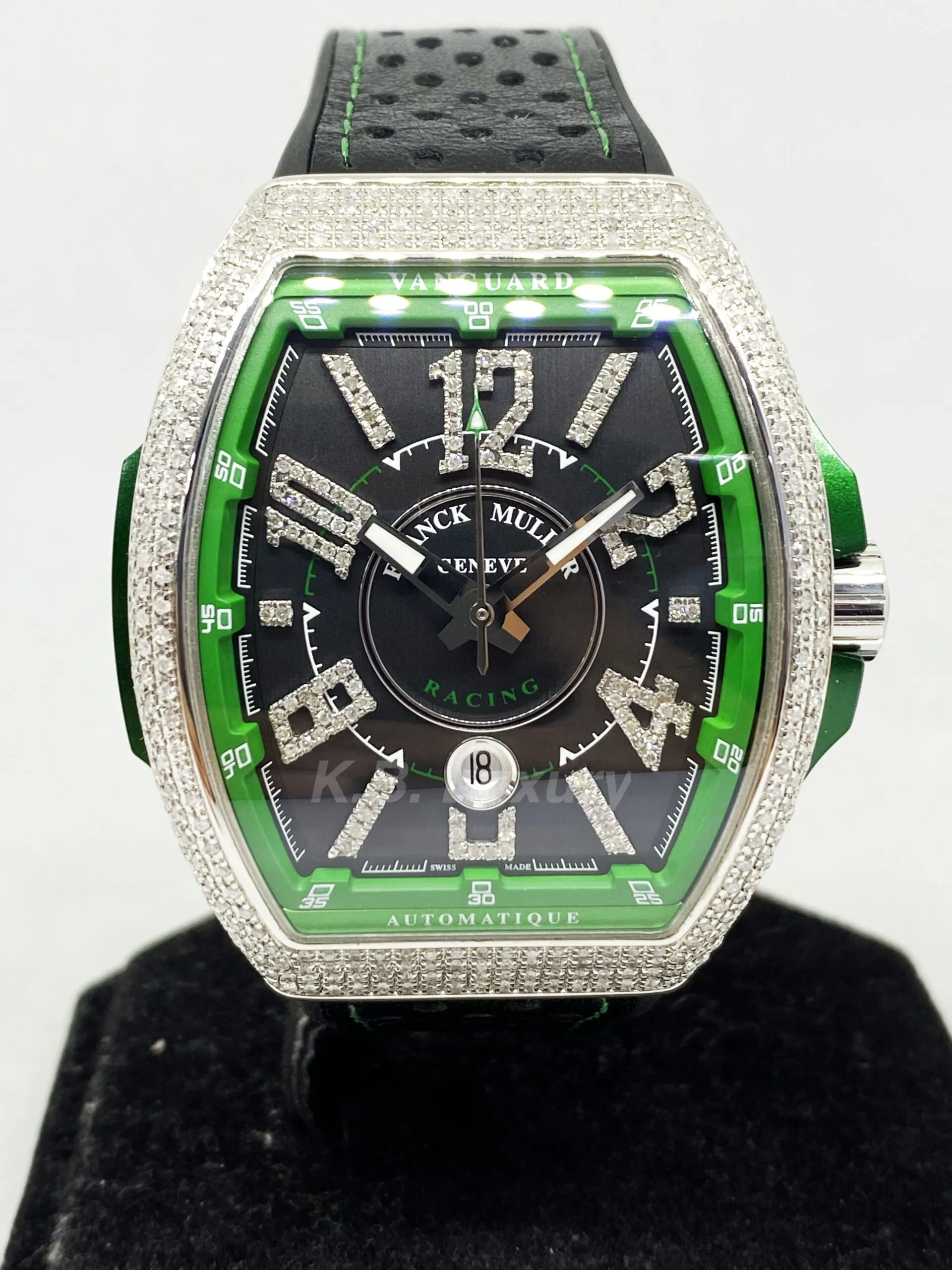 Franck Muller Vanguard V 45 SC DT RCG 45mm Stainless steel Diamond