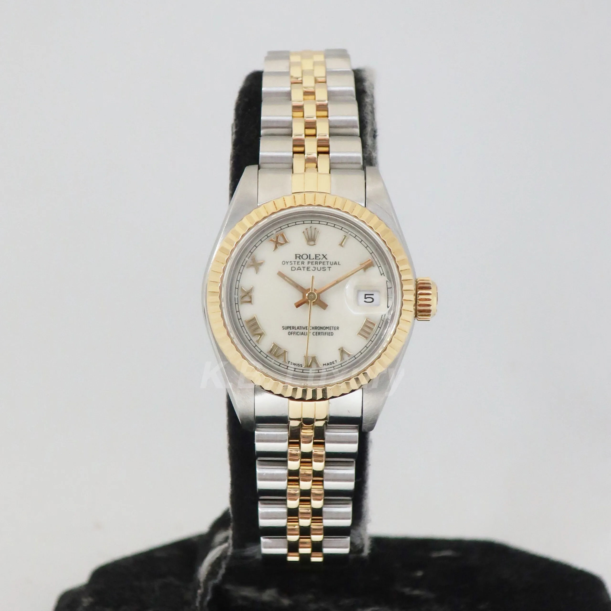 Rolex Lady-Datejust 69173 26mm Yellow gold and Stainless steel and 18k yellow gold White