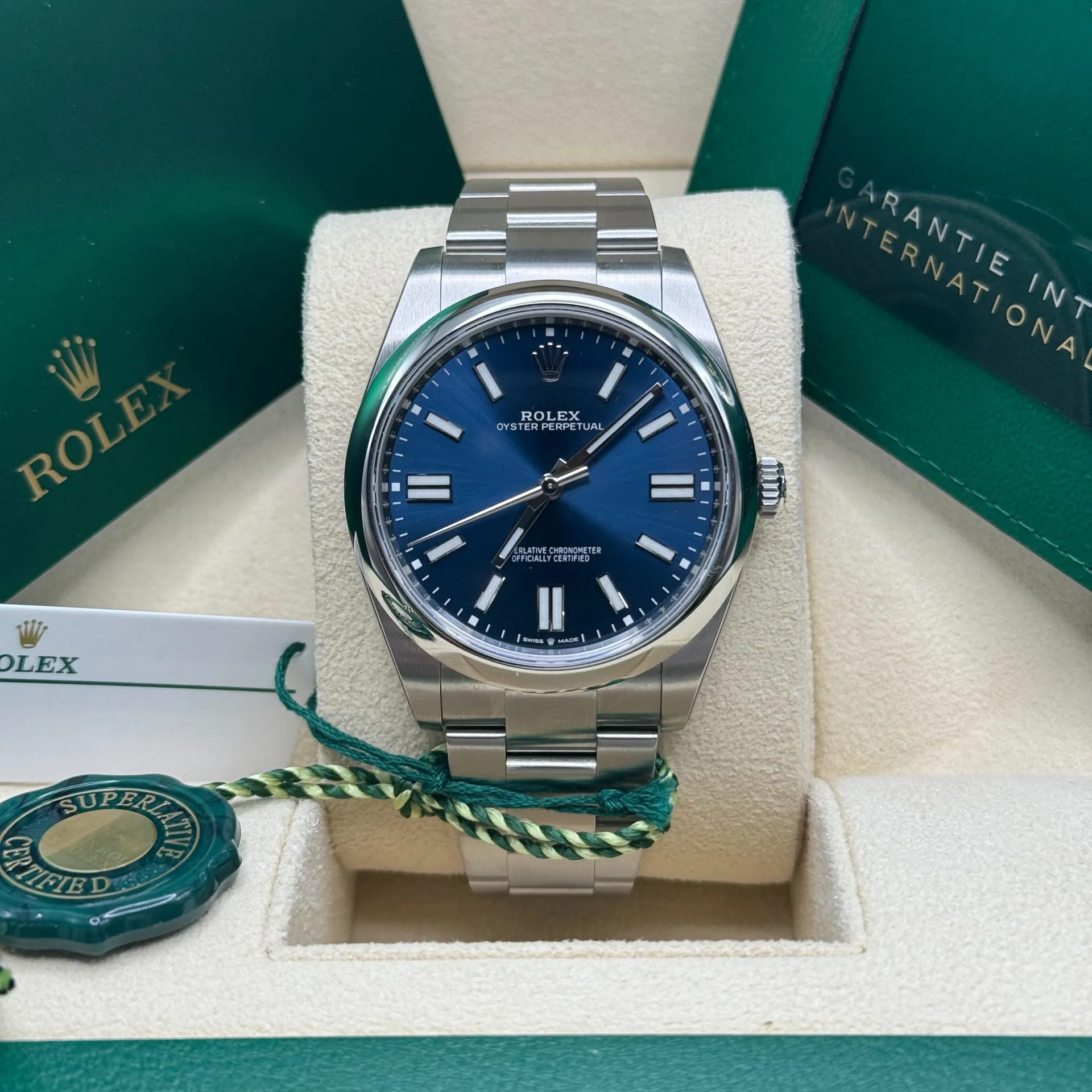 Rolex Oyster Perpetual 124300-0003 41mm Oystersteel Blue