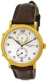 Patek Philippe Calatrava Travel Time 5034J-001 Yellow gold White