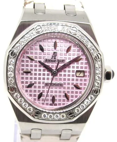 Audemars Piguet Royal Oak Lady 77321ST.ZZ.D057CR.01 33mm Stainless steel Rose