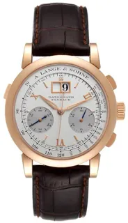 A. Lange & Söhne Datograph 403.032 39mm Rose gold Silver