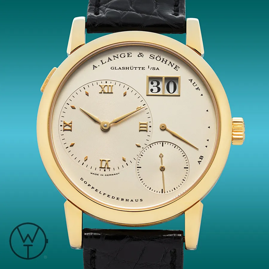 A. Lange & Söhne Lange 1 101.021 38.5mm Yellow gold Silver