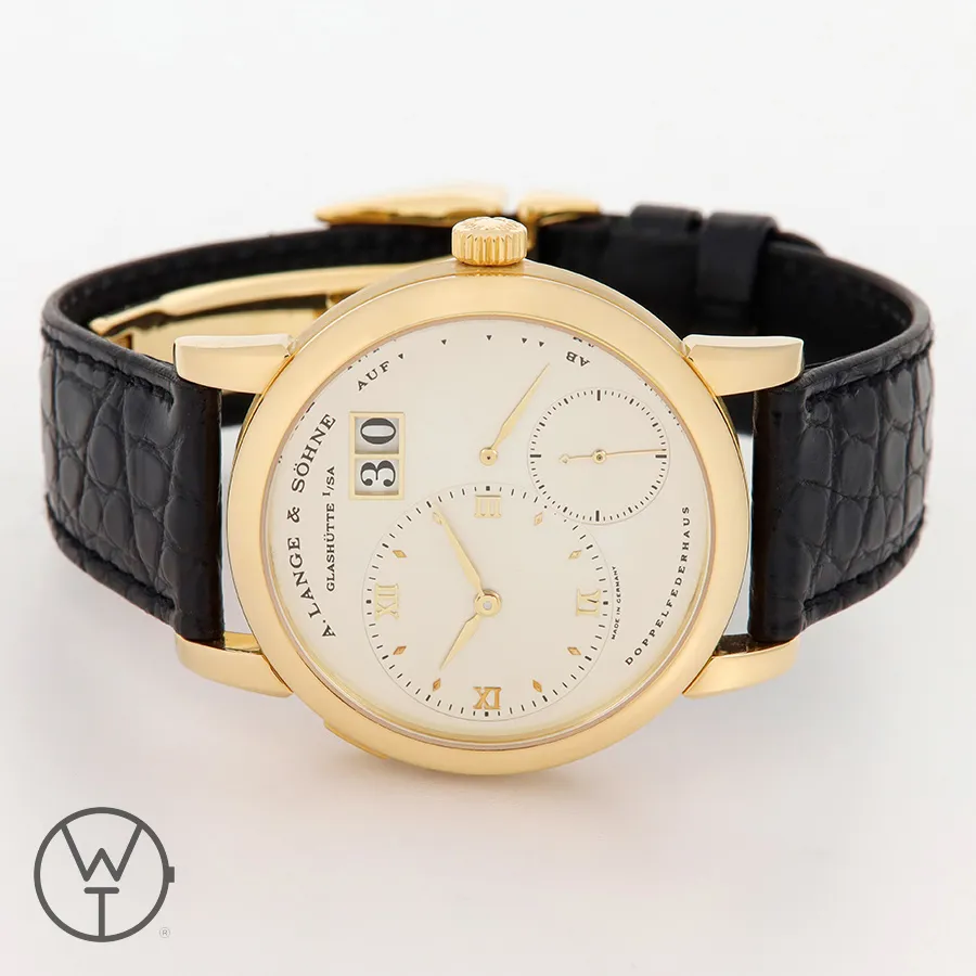 A. Lange & Söhne Lange 1 101.021 38.5mm Yellow gold Silver 9