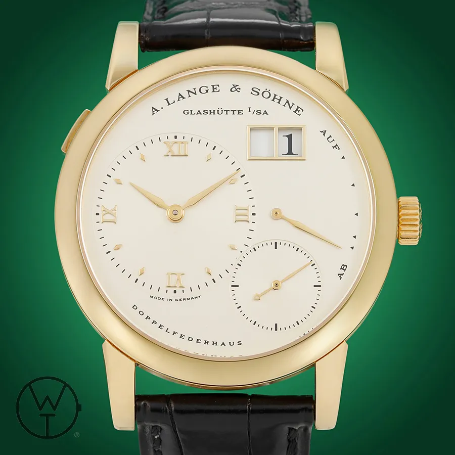 A. Lange & Söhne Lange 1 101.021 38.5mm Yellow gold Silver