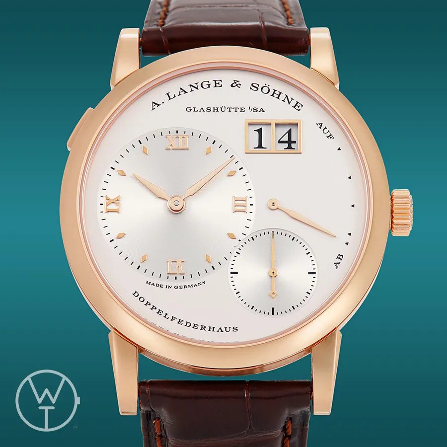 A. Lange & Söhne Lange 1 191.032 38.5mm Rose gold Silver