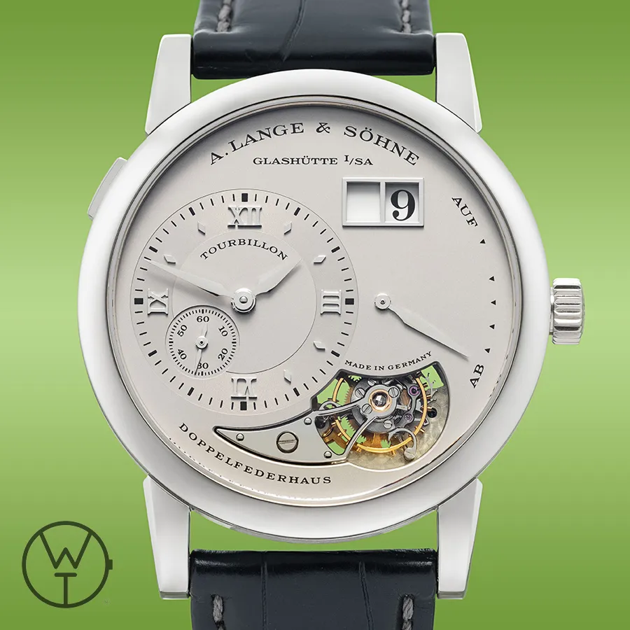 A. Lange & Söhne Lange 1 704.025 38.5mm Platinum Silver