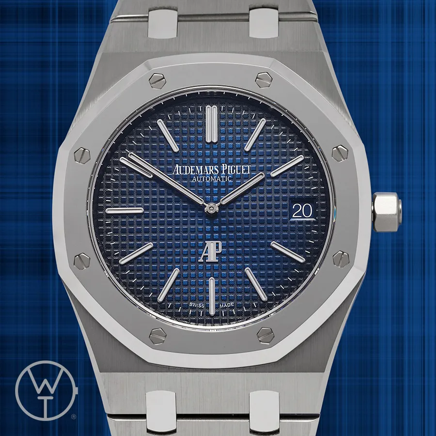 Audemars Piguet Royal Oak 15202IP.OO.1240IP.01 39mm Titanium Blue