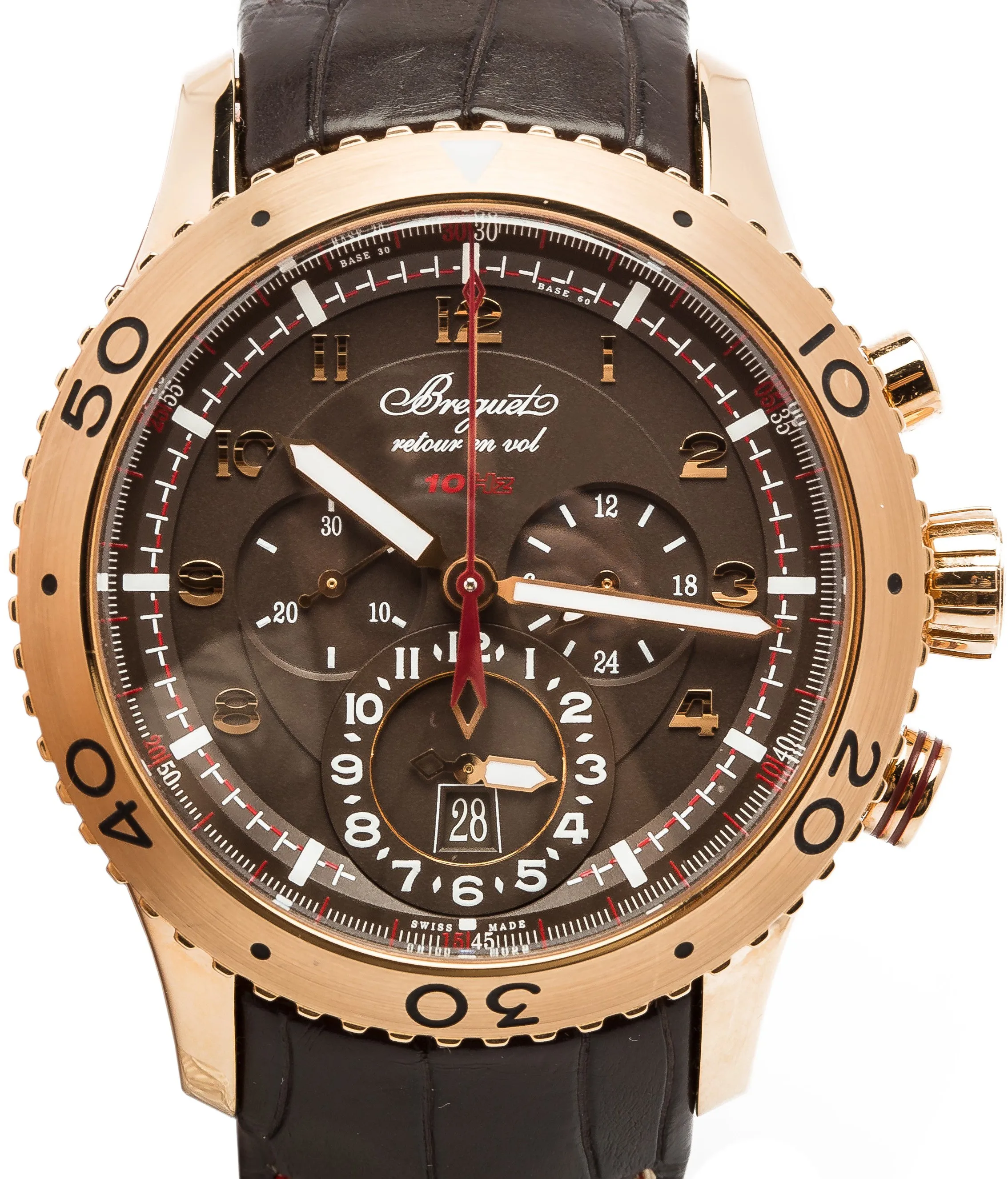 Breguet Flyback Type XX-XXI-XXII 3880BR 42mm Rose gold