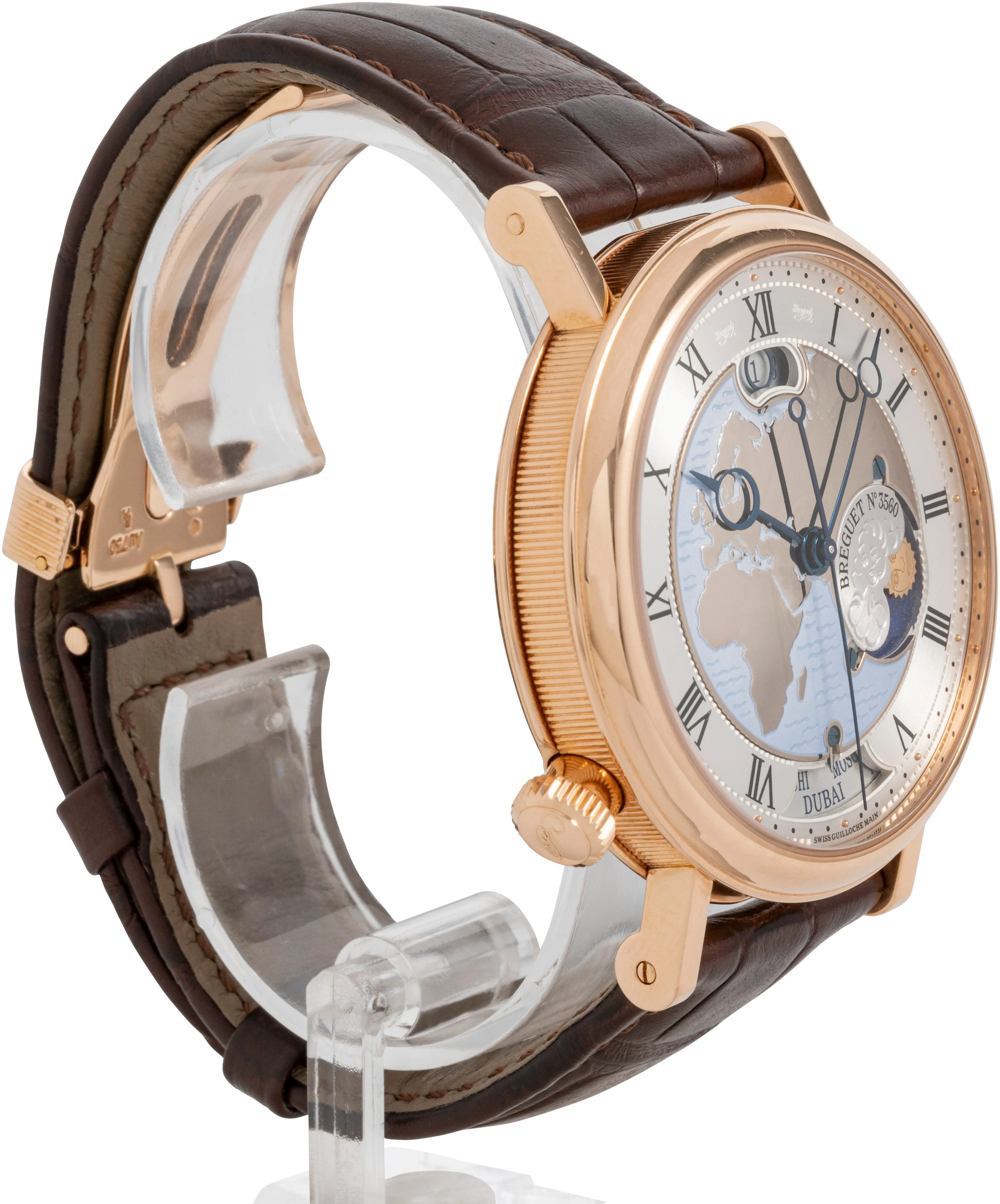 Breguet Classique 5717br/eu/9zu 44mm Rose gold Blue and Silver and Artistic dial 2