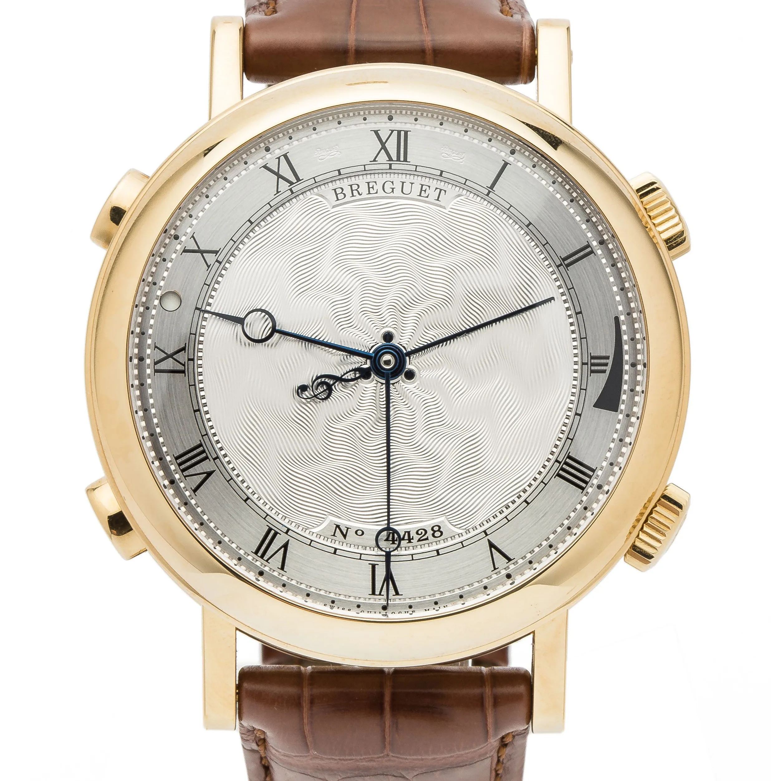 Breguet Classique 7800BA/11/9YV 48mm Yellow gold Silver