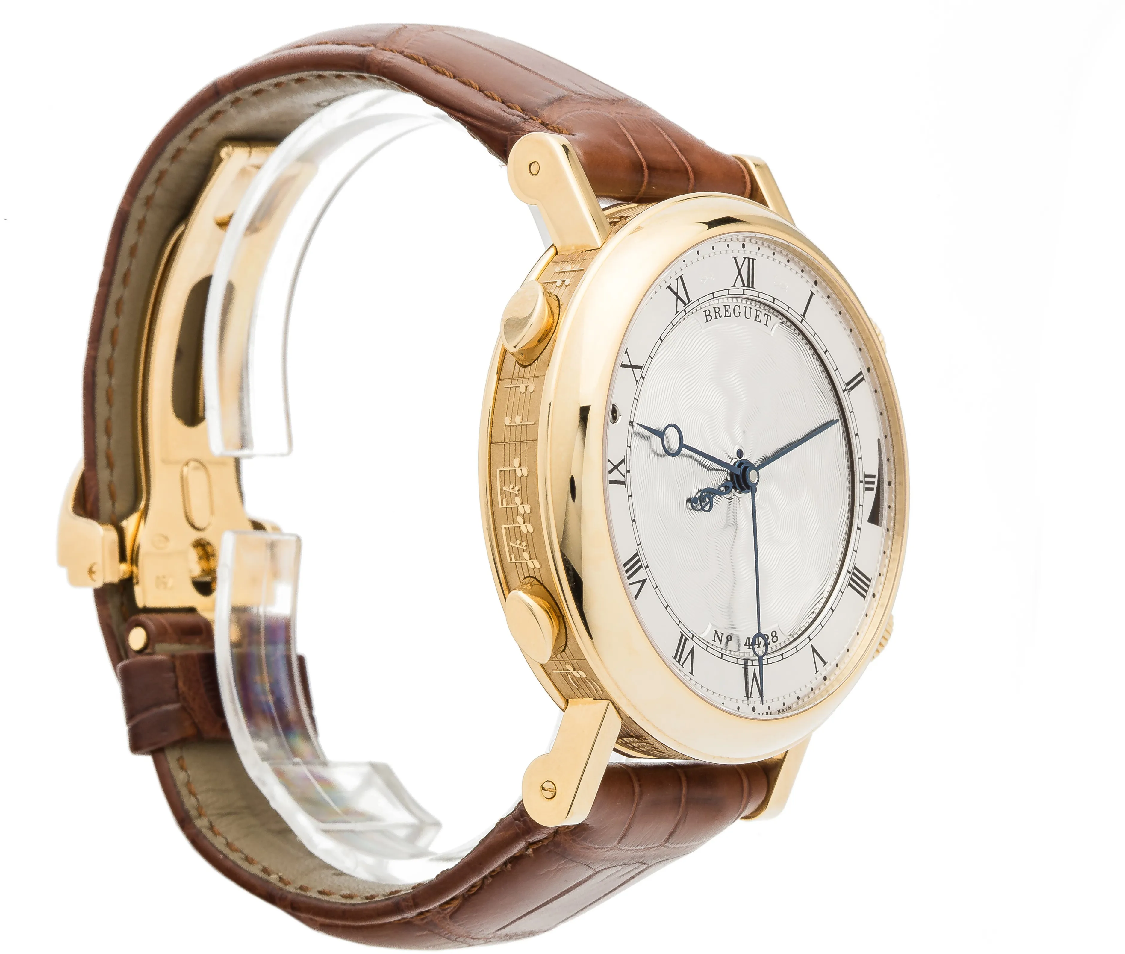 Breguet Classique 7800BA/11/9YV 48mm Yellow gold Silver 3