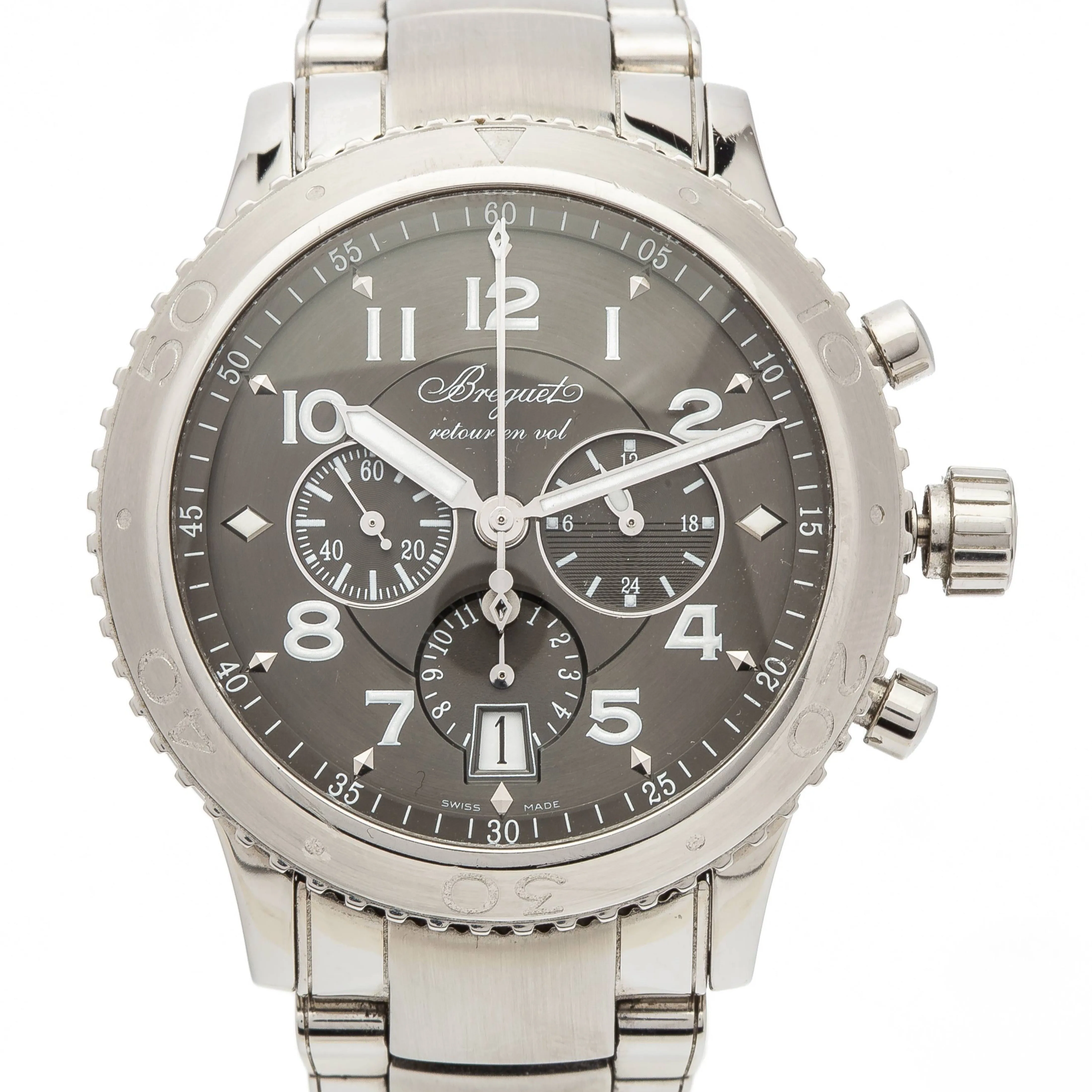 Breguet Type XX - XXI - XXII 3810ST Stainless steel