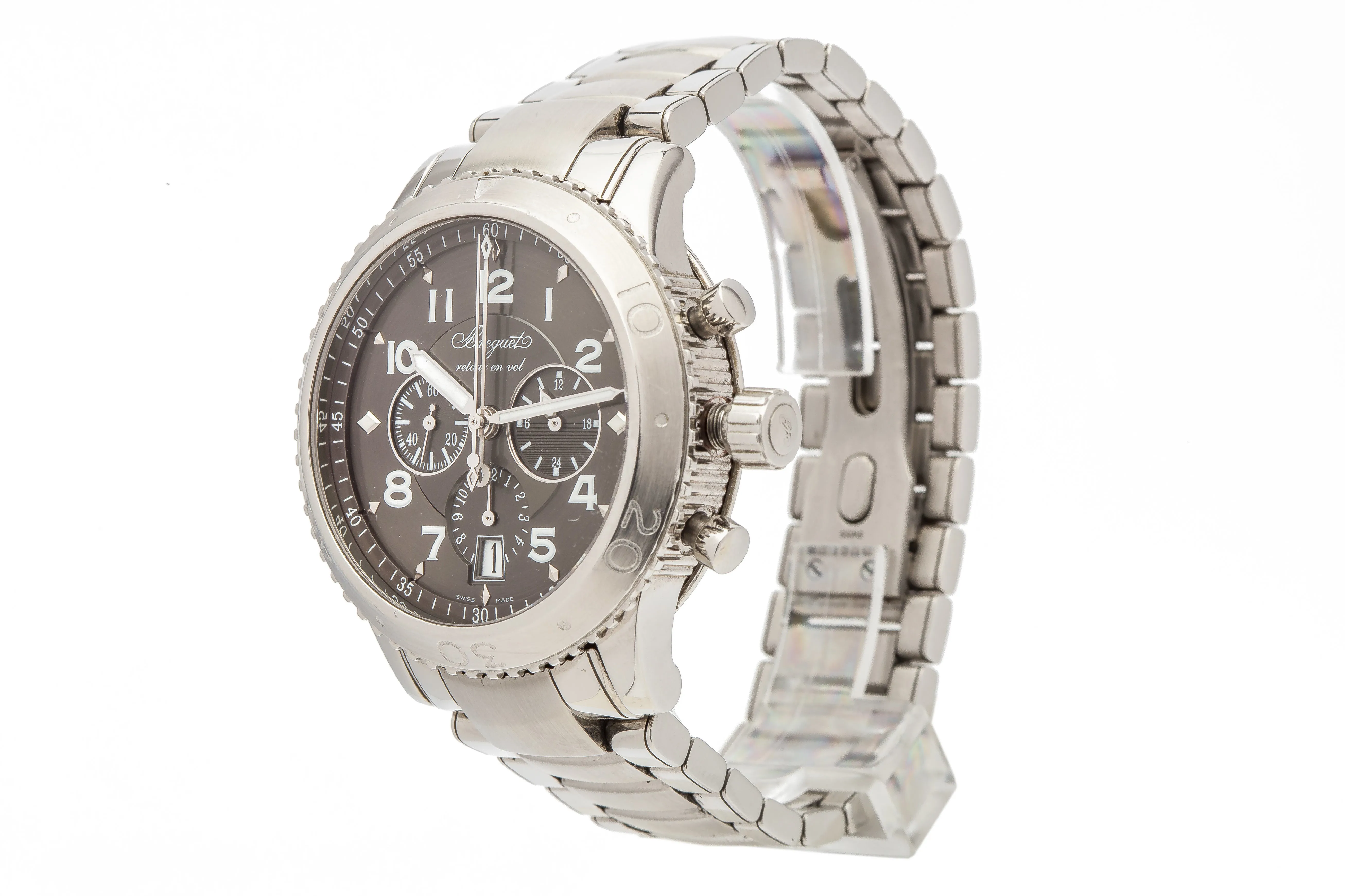 Breguet Type XX - XXI - XXII 3810ST Stainless steel 4