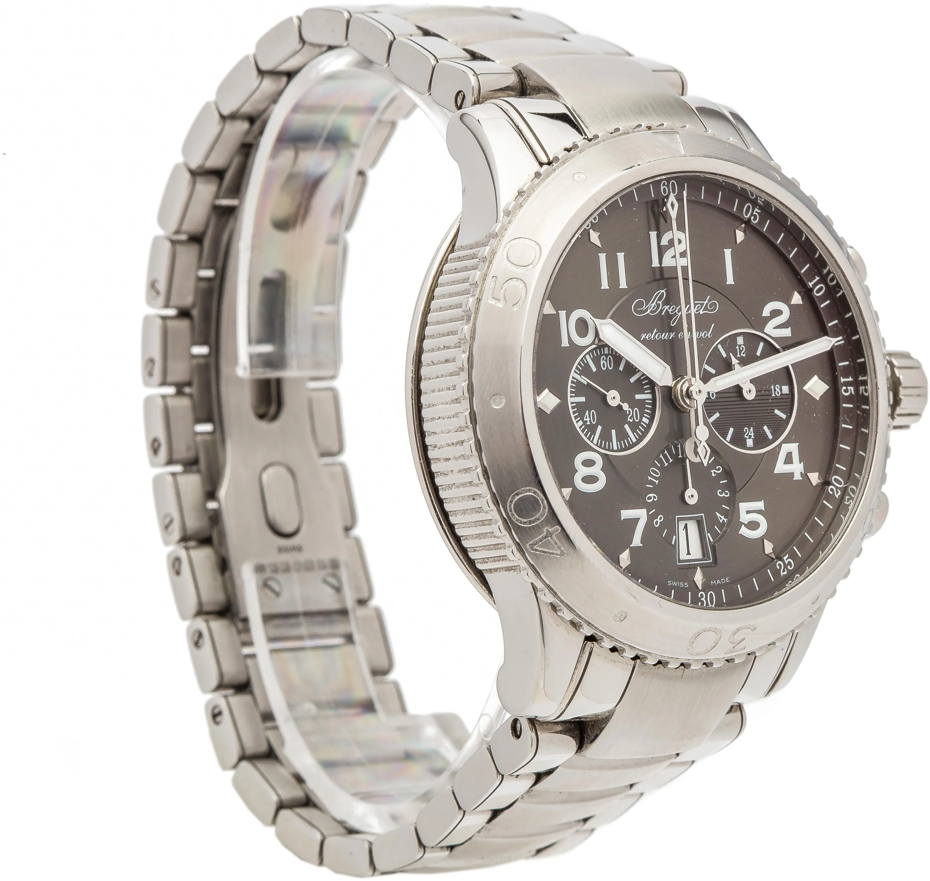 Breguet Type XX - XXI - XXII 3810ST Stainless steel 2