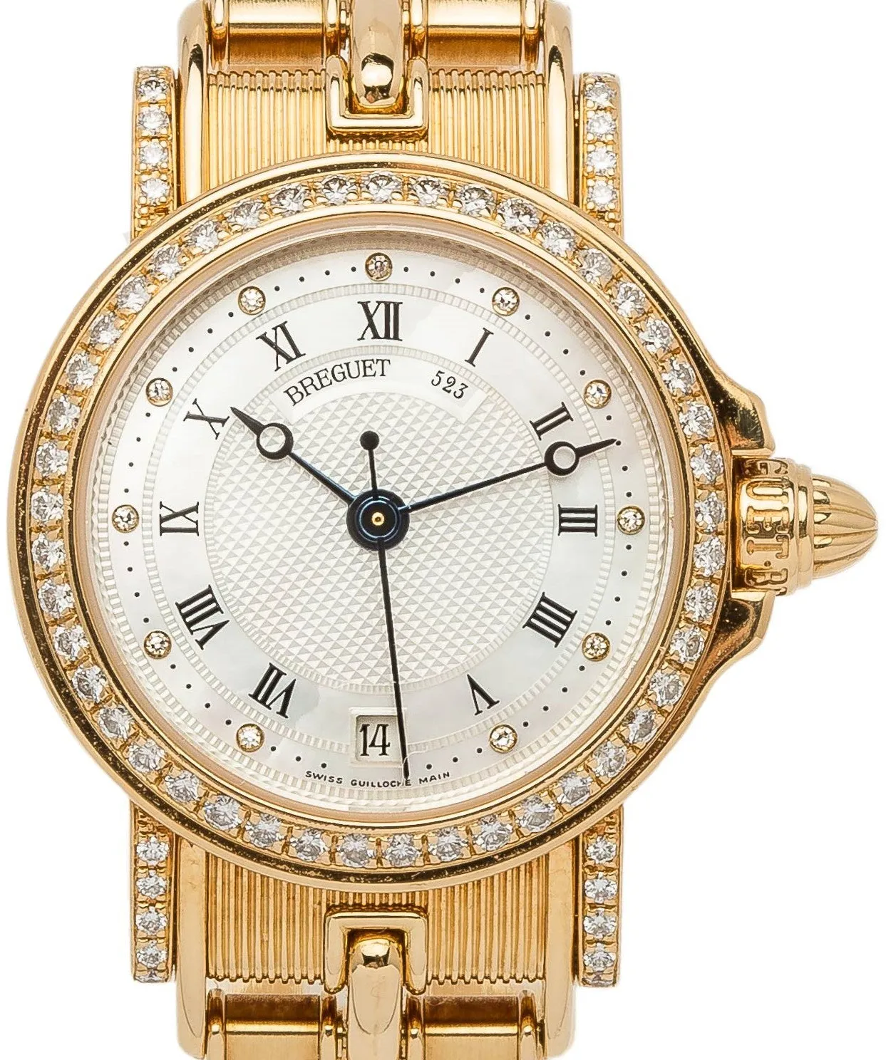 Breguet Marine Ladies 8401BA/52/A40.DD00 Yellow gold