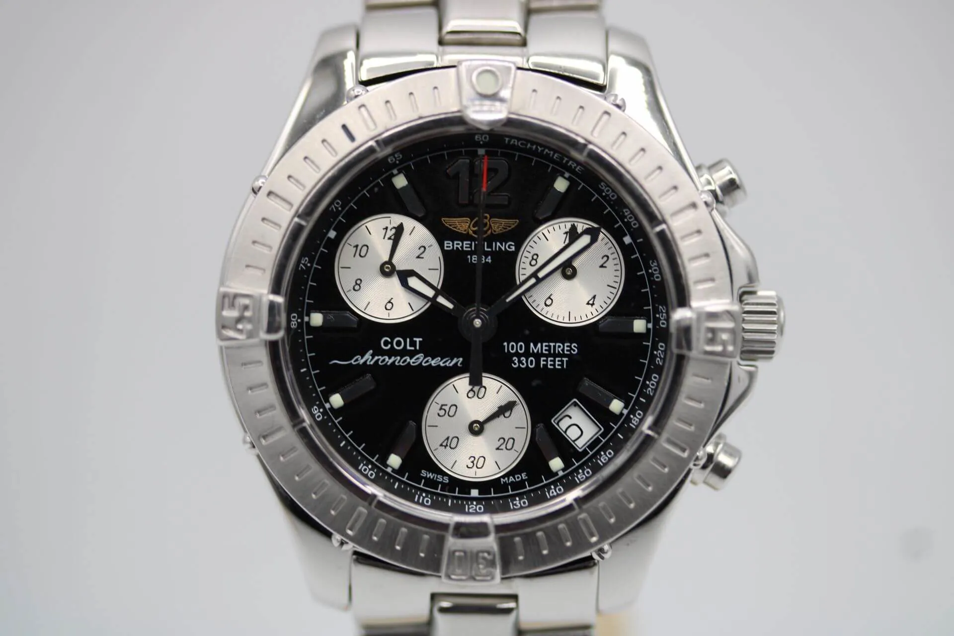 Breitling Colt A53350 41mm Stainless steel Black 1