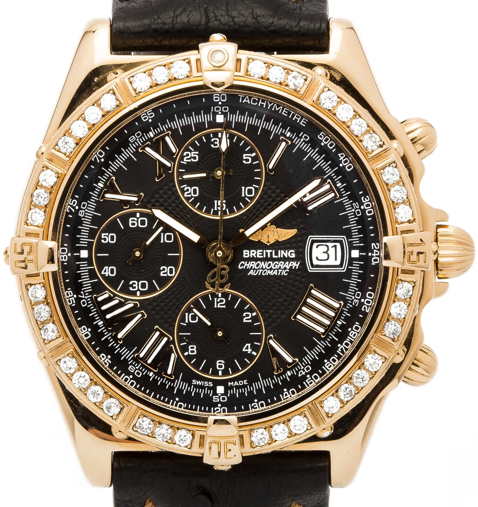 Breitling Crosswind Racing K13055 Yellow gold