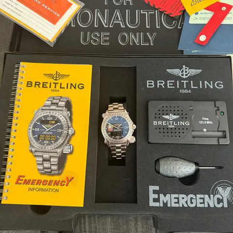 Breitling Emergency J56321 43mm White gold